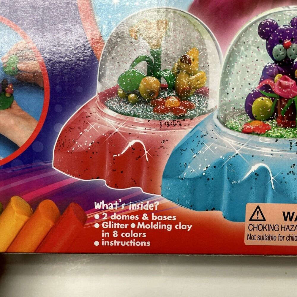 NEW - Glitter Domes: Create your own sparkling 3D Wonderland Craft Toy - 6+ Age - Picture 3 of 3